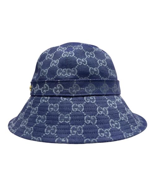 GUCCI（グッチ）GUCCI (グッチ) バケットハット パープル サイズ:Mの古着・服飾アイテム