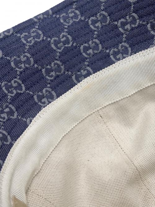 GUCCI（グッチ）GUCCI (グッチ) バケットハット パープル サイズ:Mの古着・服飾アイテム