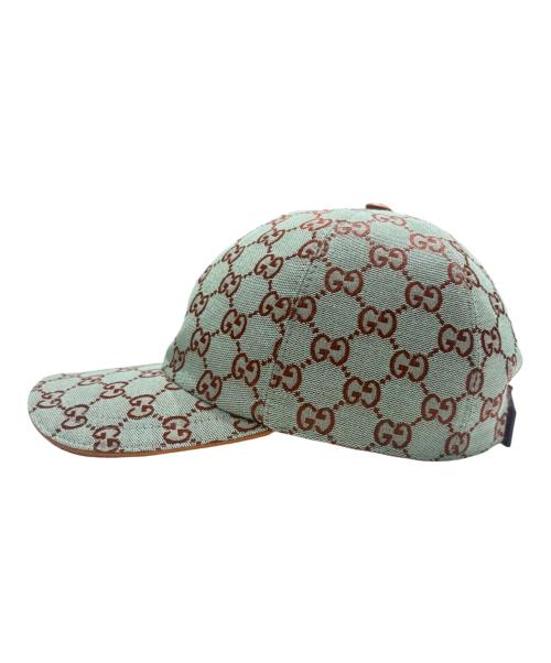 GUCCI（グッチ）GUCCI (グッチ) キャップ グリーン サイズ:Mの古着・服飾アイテム