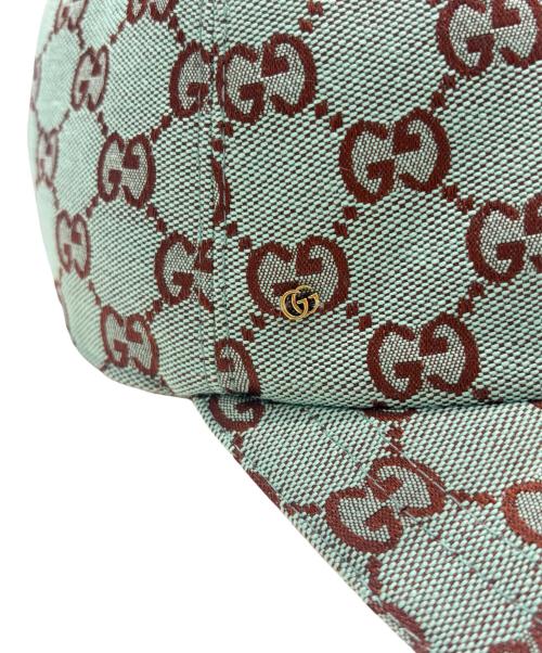 GUCCI（グッチ）GUCCI (グッチ) キャップ グリーン サイズ:Mの古着・服飾アイテム