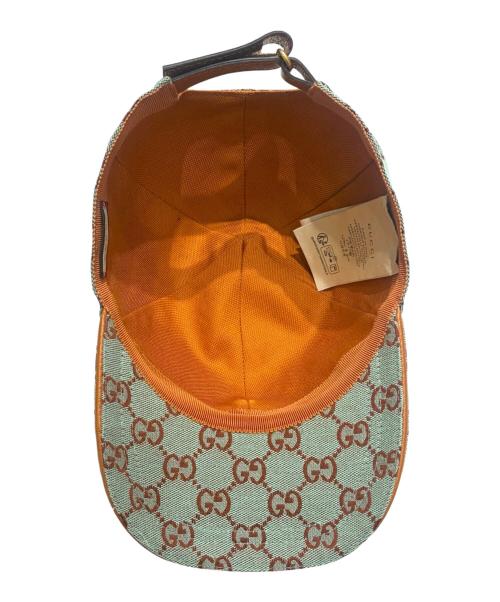 GUCCI（グッチ）GUCCI (グッチ) キャップ グリーン サイズ:Mの古着・服飾アイテム