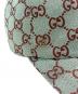 中古・古着 GUCCI (グッチ) キャップ グリーン サイズ:M：30000円