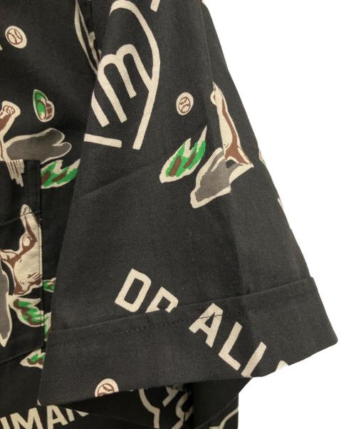 HUMAN MADE（ヒューマンメイド）HUMAN MADE (ヒューマンメイド) PRINTED SHIRT/オープンカラーシャツ ブラック サイズ:Lの古着・服飾アイテム