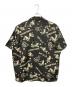 HUMAN MADE (ヒューマンメイド) PRINTED SHIRT/オープンカラーシャツ ブラック サイズ:L：24000円