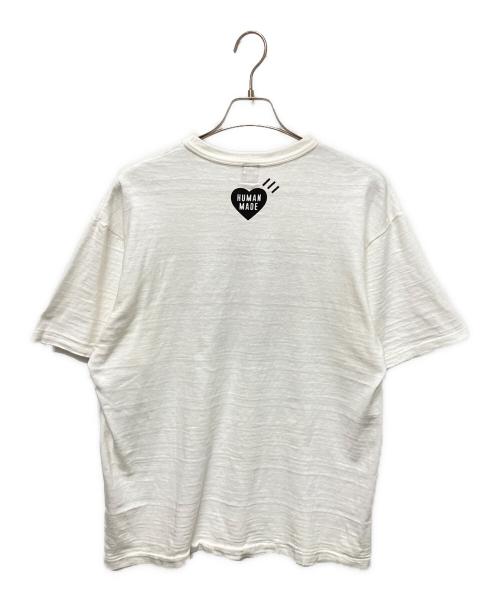 HUMAN MADE（ヒューマンメイド）HUMAN MADE (ヒューマンメイド) heart LOGO Tシャツ ホワイト サイズ:XLの古着・服飾アイテム