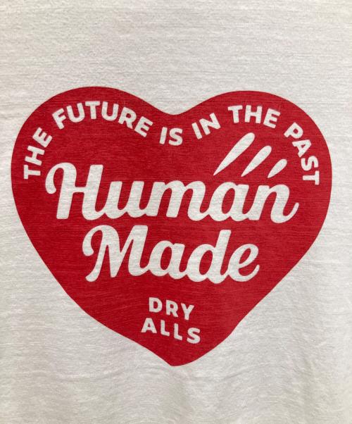 HUMAN MADE（ヒューマンメイド）HUMAN MADE (ヒューマンメイド) heart LOGO Tシャツ ホワイト サイズ:XLの古着・服飾アイテム