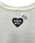 中古・古着 HUMAN MADE (ヒューマンメイド) heart LOGO Tシャツ ホワイト サイズ:XL：14000円