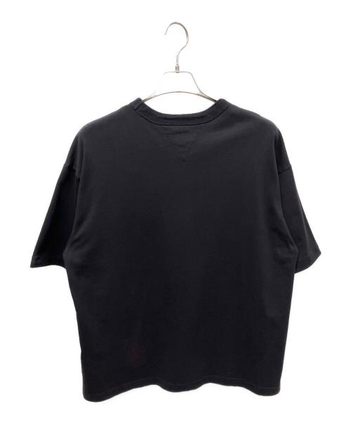 BOTTEGA VENETA（ボッテガベネタ）BOTTEGA VENETA (ボッテガベネタ) ヘビージャージーコットンTシャツ ブラック サイズ:Ｓの古着・服飾アイテム