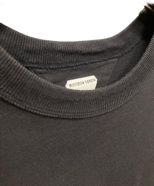 BOTTEGA VENETA（ボッテガベネタ）BOTTEGA VENETA (ボッテガベネタ) ヘビージャージーコットンTシャツ ブラック サイズ:Ｓの古着・服飾アイテム
