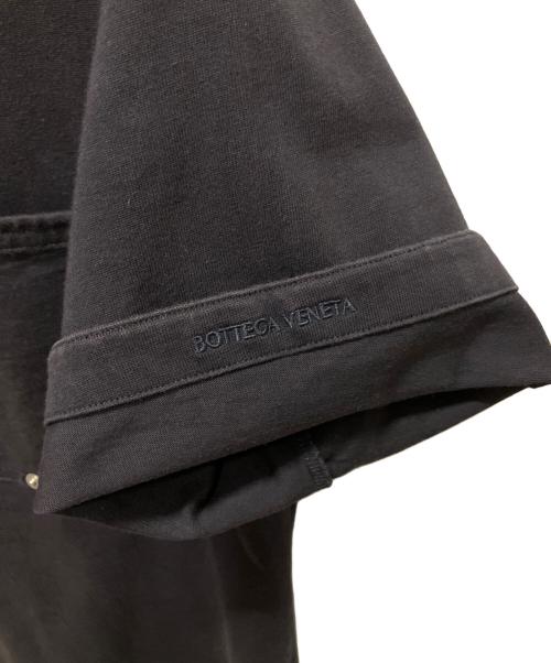 BOTTEGA VENETA（ボッテガベネタ）BOTTEGA VENETA (ボッテガベネタ) ヘビージャージーコットンTシャツ ブラック サイズ:Ｓの古着・服飾アイテム