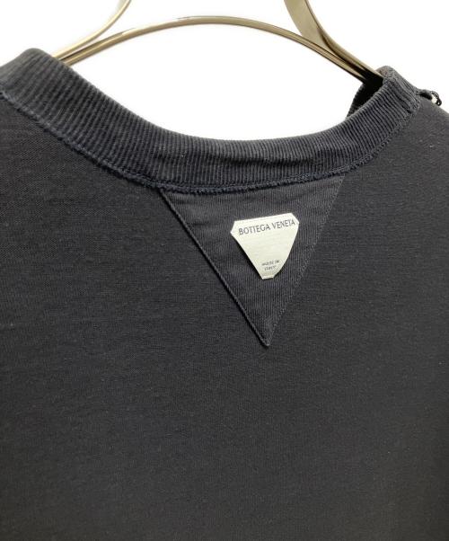 BOTTEGA VENETA（ボッテガベネタ）BOTTEGA VENETA (ボッテガベネタ) ヘビージャージーコットンTシャツ ブラック サイズ:Ｓの古着・服飾アイテム