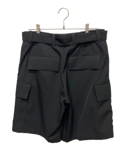 JIL SANDER（ジルサンダー）JIL SANDER (ジルサンダー) カーゴショートパンツ ブラック サイズ:44の古着・服飾アイテム