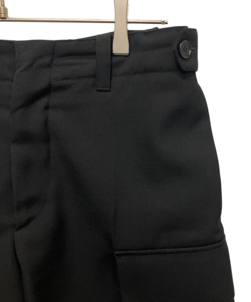 JIL SANDER（ジルサンダー）JIL SANDER (ジルサンダー) カーゴショートパンツ ブラック サイズ:44の古着・服飾アイテム