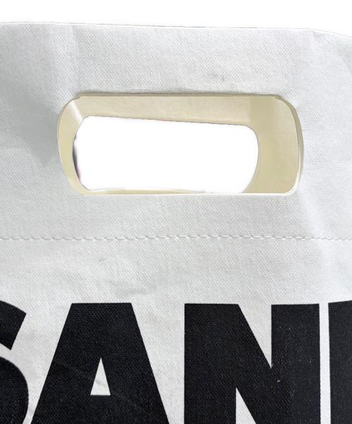 JIL SANDER（ジルサンダー）JIL SANDER (ジルサンダー) ペーパーバッグミディアム ホワイト サイズ:ミディアム/mediumの古着・服飾アイテム