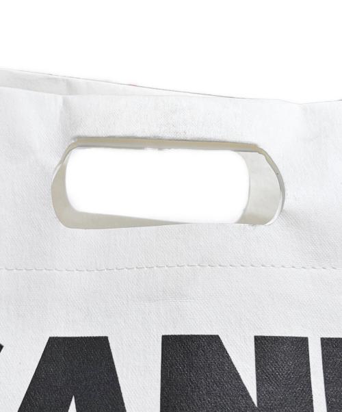 JIL SANDER（ジルサンダー）JIL SANDER (ジルサンダー) ペーパーバッグミディアム ホワイト サイズ:ミディアム/mediumの古着・服飾アイテム