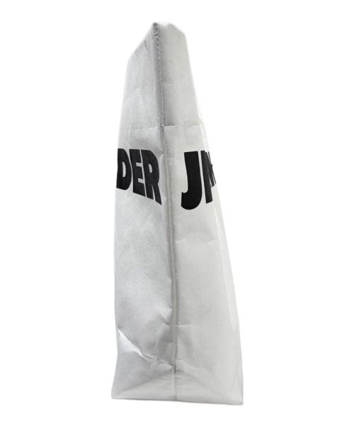 JIL SANDER（ジルサンダー）JIL SANDER (ジルサンダー) ペーパーバッグミディアム ホワイト サイズ:ミディアム/mediumの古着・服飾アイテム