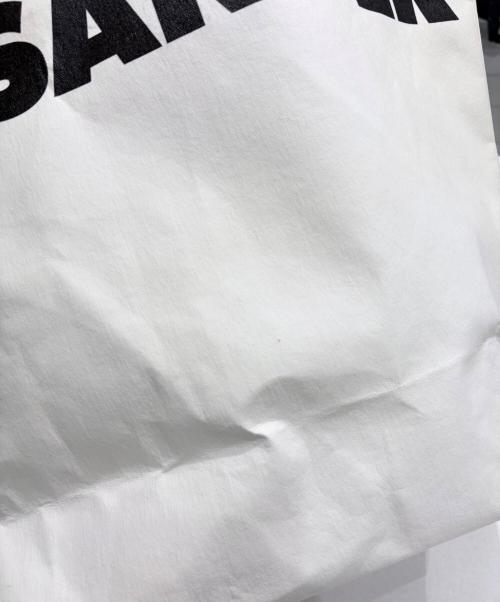 JIL SANDER（ジルサンダー）JIL SANDER (ジルサンダー) ペーパーバッグミディアム ホワイト サイズ:ミディアム/mediumの古着・服飾アイテム