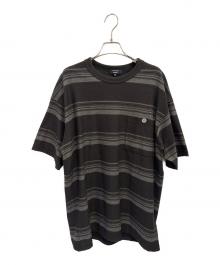 COMME des GARCONS（コムデギャルソン）の古着「ボーダーTシャツ」｜グレー