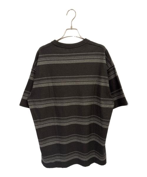 COMME des GARCONS（コムデギャルソン）COMME des GARCONS (コムデギャルソン) ボーダーTシャツ グレー サイズ:Sの古着・服飾アイテム