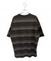 COMME des GARCONS (コムデギャルソン) ボーダーTシャツ グレー サイズ:S：20000円