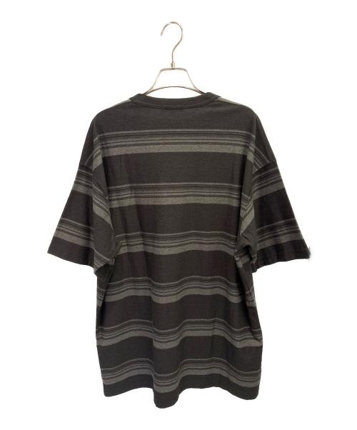 COMME des GARCONS HOMME（コムデギャルソン オム）COMME des GARCONS HOMME (コムデギャルソン オム) ボーダーTシャツ グレー サイズ:Mの古着・服飾アイテム