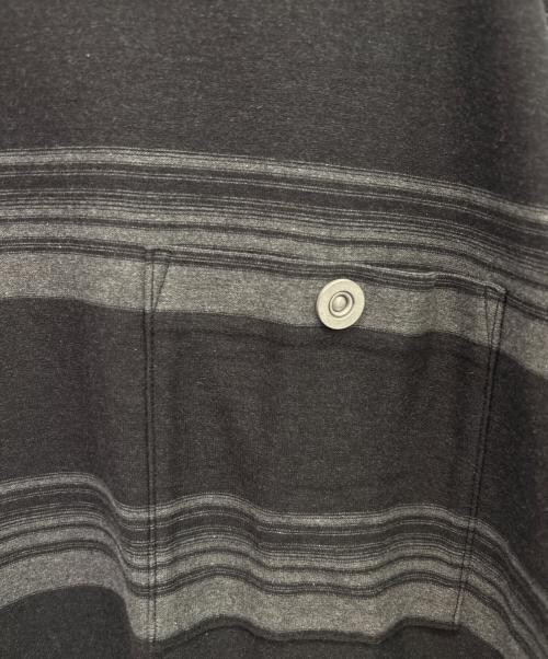 COMME des GARCONS HOMME（コムデギャルソン オム）COMME des GARCONS HOMME (コムデギャルソン オム) ボーダーTシャツ グレー サイズ:Mの古着・服飾アイテム