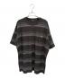 COMME des GARCONS HOMME（コムデギャルソン オム）の古着「ボーダーTシャツ」｜グレー