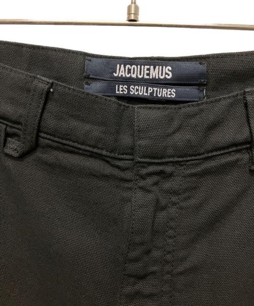 jacquemus（ジャックムス）jacquemus (ジャックムス) カーゴショートパンツ ブラック サイズ:48の古着・服飾アイテム