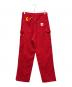 doublet (ダブレット) 26SS ダブルニーパンツ レッド サイズ:Ｓ 未使用品：40000円