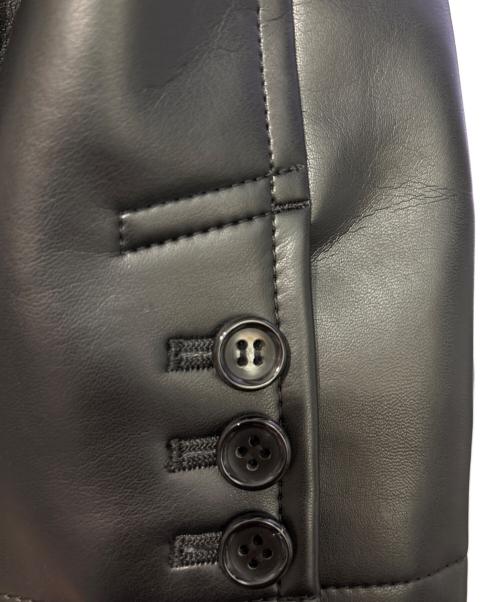 BLACK COMME des GARCONS（ブラックコムデギャルソン）BLACK COMME des GARCONS (ブラックコムデギャルソン) Double Buckle Blazer ブラック サイズ:XSの古着・服飾アイテム