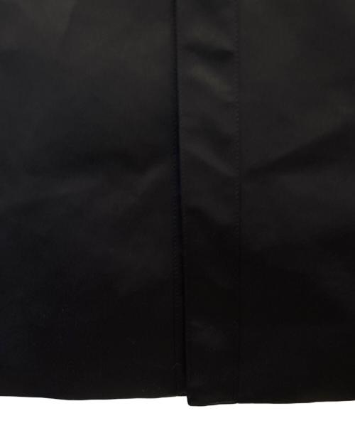 noir kei ninomiya（ノワール ケイ ニノミヤ）noir kei ninomiya (ノワール ケイ ニノミヤ) スパンコールツイード×エステルサテンコート ブラック サイズ:XSの古着・服飾アイテム