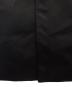 中古・古着 noir kei ninomiya (ノワール ケイ ニノミヤ) スパンコールツイード×エステルサテンコート ブラック サイズ:XS：85000円