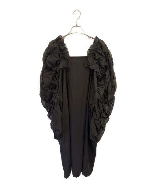 TAO COMME des GARCONS（タオ コムデギャルソン）TAO COMME des GARCONS (タオ コムデギャルソン) 半袖ワンピース ブラック サイズ:Sの古着・服飾アイテム