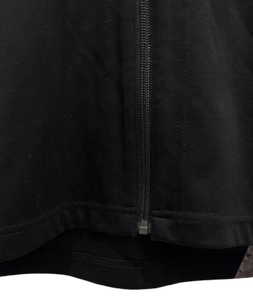 noir kei ninomiya（ノワール ケイ ニノミヤ）noir kei ninomiya (ノワール ケイ ニノミヤ) チュールフーディー ブラック サイズ:Ｓの古着・服飾アイテム