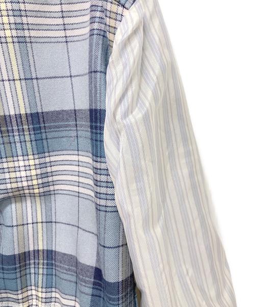 Dior（ディオール）Dior (ディオール) チェックブルゾン スカイブルー サイズ:46の古着・服飾アイテム