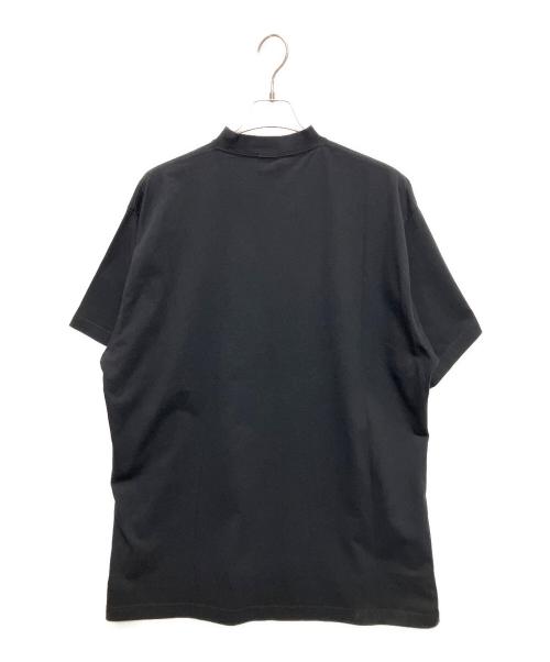 BALENCIAGA（バレンシアガ）BALENCIAGA (バレンシアガ) adidas (アディダス) トレフォイル ロゴ刺繍 オーバーサイズ Tシャツ ブラック サイズ:L 未使用品の古着・服飾アイテム