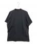 BALENCIAGA (バレンシアガ) adidas (アディダス) トレフォイル ロゴ刺繍 オーバーサイズ Tシャツ ブラック サイズ:L 未使用品：45000円
