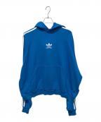 BALENCIAGA×adidasバレンシアガ×アディダス）の古着「adidas Hoodie Large Fit」｜ブルー