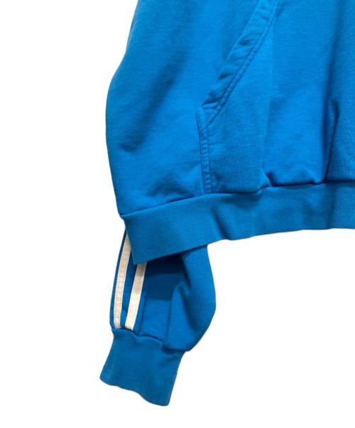 BALENCIAGA（バレンシアガ）BALENCIAGA (バレンシアガ) adidas (アディダス) adidas Hoodie Large Fit ブルー サイズ:Ⅼ 未使用品の古着・服飾アイテム