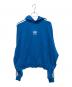 BALENCIAGA（バレンシアガ）の古着「adidas Hoodie Large Fit」｜ブルー