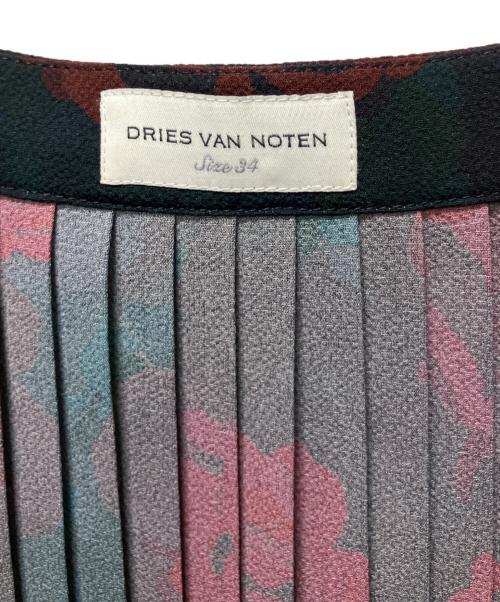 DRIES VAN NOTEN（ドリスヴァンノッテン）DRIES VAN NOTEN (ドリスヴァンノッテン) レイヤードスカート レッド サイズ:34の古着・服飾アイテム