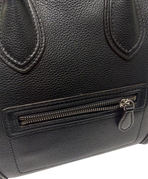 CELINE（セリーヌ）CELINE (セリーヌ) ラゲージ ミニ ブラック サイズ:ミニの古着・服飾アイテム