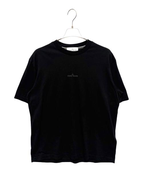 STONE ISLAND（ストーンアイランド）STONE ISLAND (ストーンアイランド) Industrial Print T-Shirt/2025SS ブラック サイズ:Ｌの古着・服飾アイテム