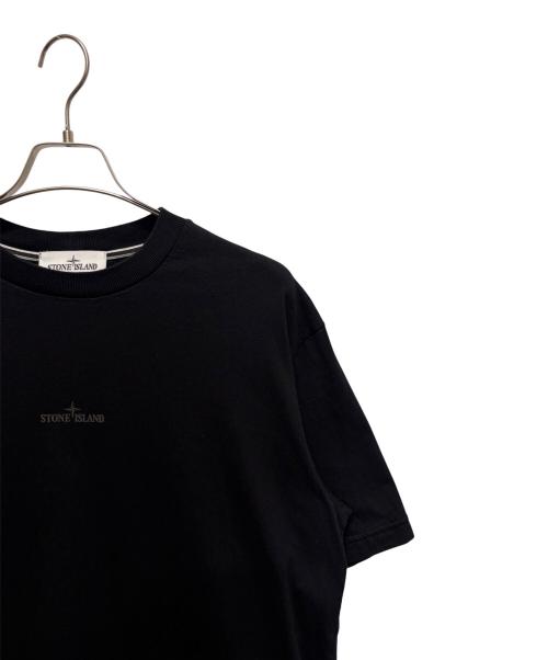 STONE ISLAND（ストーンアイランド）STONE ISLAND (ストーンアイランド) Industrial Print T-Shirt/2025SS ブラック サイズ:Ｌの古着・服飾アイテム