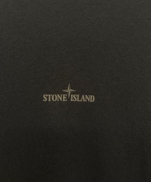 STONE ISLAND（ストーンアイランド）STONE ISLAND (ストーンアイランド) Industrial Print T-Shirt/2025SS ブラック サイズ:Ｌの古着・服飾アイテム
