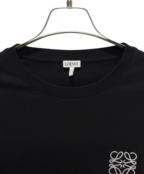 LOEWE（ロエベ）LOEWE (ロエベ)  Anagram Regular Fit T-Shirt in Cotton ブラック サイズ:Ｍの古着・服飾アイテム