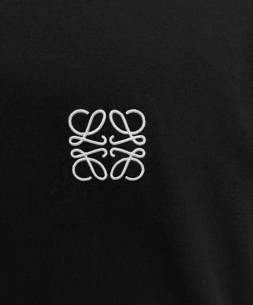 LOEWE（ロエベ）LOEWE (ロエベ)  Anagram Regular Fit T-Shirt in Cotton ブラック サイズ:Ｍの古着・服飾アイテム