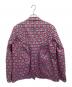 COMME des GARCONS HOMME PLUS (コムデギャルソンオムプリュス) ウールエステル総柄ジャケット ピンク サイズ:M：70000円