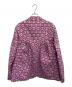 COMME des GARCONS HOMME PLUS (コムデギャルソンオムプリュス) ウールエステル総柄ジャケット ピンク サイズ:M：70000円