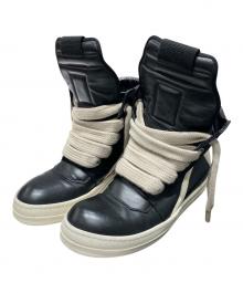 RICK OWENS（リックオウエンス）の古着「ジャンボシューレースジオバスケット」｜ブラック
